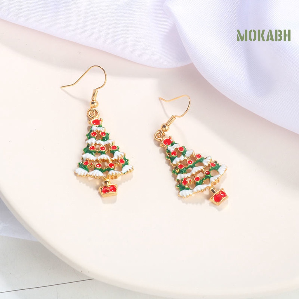 [Mới] 1 Đôi Bông Tai Hình Cây Thông Giáng Sinh Thanh Lịch Dễ Phối Đồ Quyến Rũ Cho Nữ