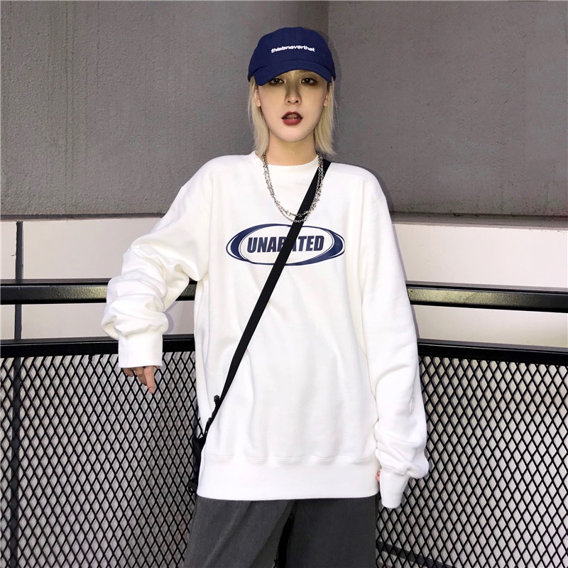 Áo sweater nam nữ form rộng Yinxx, áo tay dài nỉ bông unisex vải dày SWT810