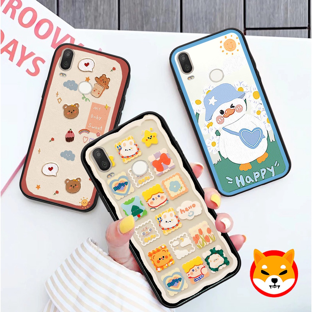 Ốp Vsmart Active 1 / Active 1 Plus / Active 1+ / Active 3 in hình gấu , trái tim , vịt cute duck dễ thương