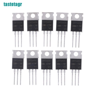 Bộ 10 Linh Kiện Điện Tử IRF540N IRF540 TO-220 N-Channel 33A 100V