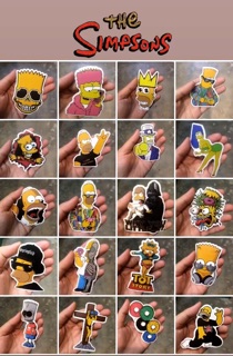 STICKER SIMPSON