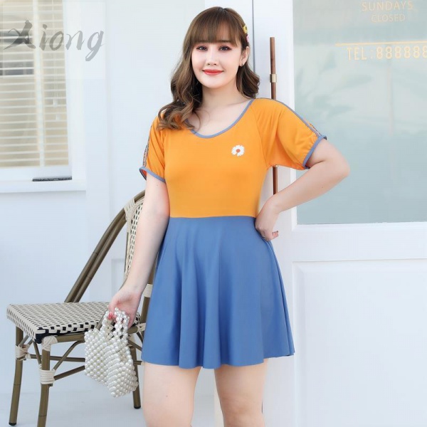 Áo liền quần che bụng mỏng phong cách nữ sinh Hàn Quốc size lớn mới 2020 | BigBuy360 - bigbuy360.vn