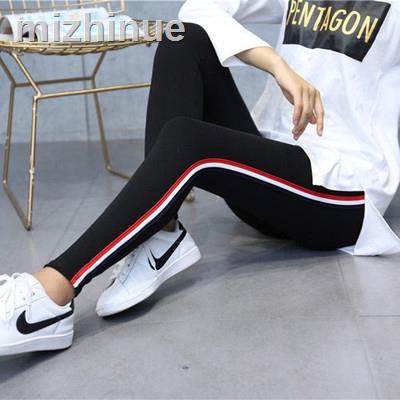 ☼❧☏Quần Legging Thể Thao Plus Size Lưng Cao Chất Liệu Cotton Phong Cách Hàn Quốc Dành Cho Nữ 45-110 KG | BigBuy360 - bigbuy360.vn