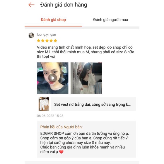 Set vest nữ công sở sang trọng 2 món tay dài nhiều màu, KÈM VIDEO+ HÌNH THẬT 100% | BigBuy360 - bigbuy360.vn