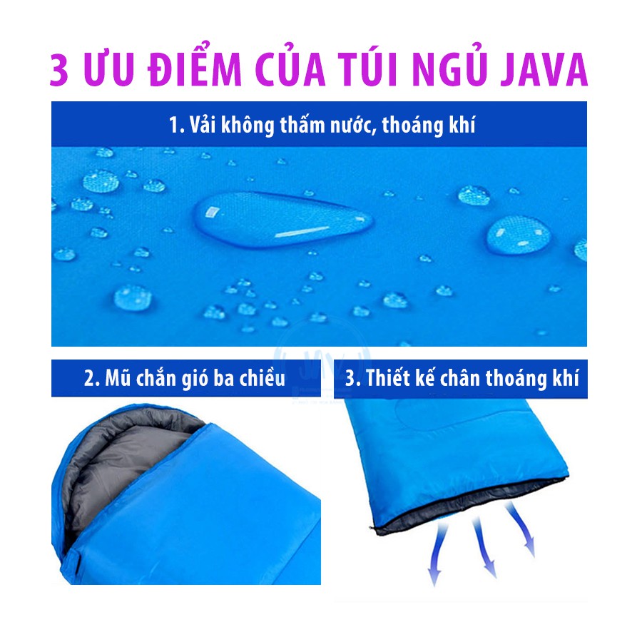 [ LOẠI TO DÀY 1KG ] TÚI NGỦ VĂN PHÒNG, DU LỊCH JAVA - Nệm trải sàn văn phòng - Chăn đa năng trải sàn- nhỏ gọn bền đẹp