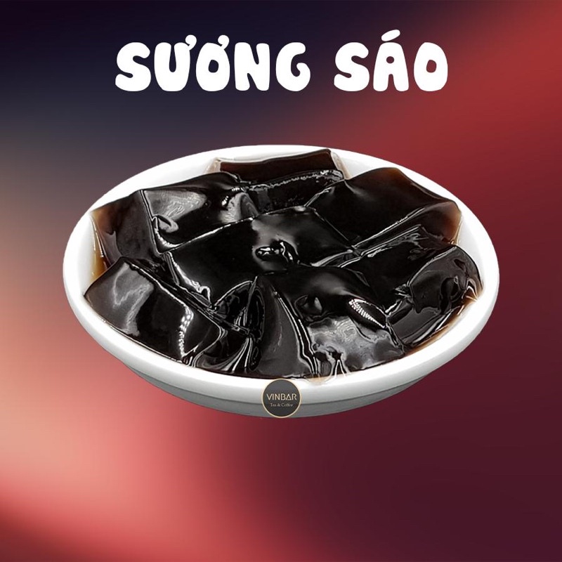 Bột sương sáo nguyên liệu nấu ăn pha chế trà sữa