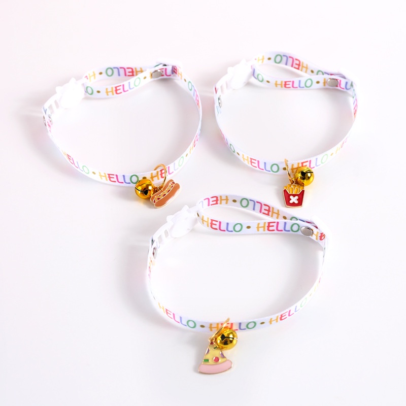 Vòng Cổ Có Thể Điều Chỉnh Kích Thước In Chữ Thời Trang Cho Thú Cưng