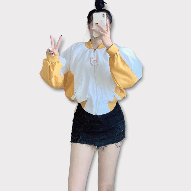 Áo Khoác Dù Nữ Mẫu Mới Lên Form Siêu Chuẩn [ 100% HÌNH THẬT SP ]  - ĐĂNG QUANG CLOTHER