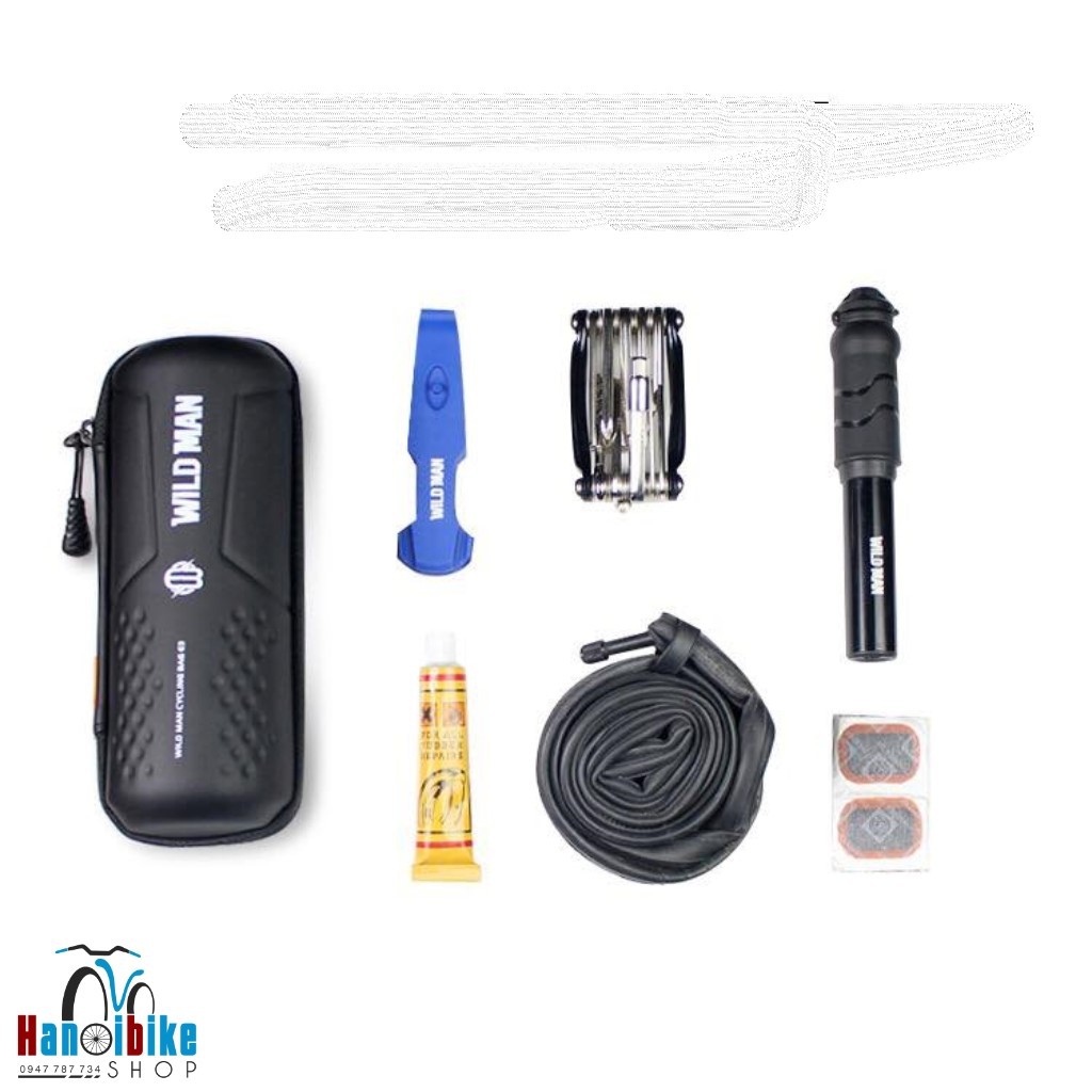 Túi kéo khóa Đựng Đồ Chống Nước Gắn Khung Xe Đạp Tiện Lợi