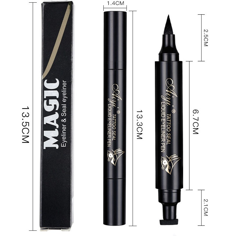 Bút Kẻ Mắt Nước 2 Đầu QIC Tiện Lợi Auth Nội Địa | BigBuy360 - bigbuy360.vn