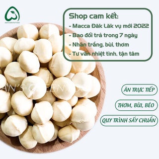 Nhân Macca Đã Sấy Chín 500gr Loại 1 Đăk Lăk - Thơm - Giòn - Bổ Dưỡng - An's Green Farm