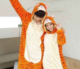 [GIẢM 40K] ❤️ FREESHIP❤️ Bộ Đồ Thú Hổ Cam Vằn Người Lớn