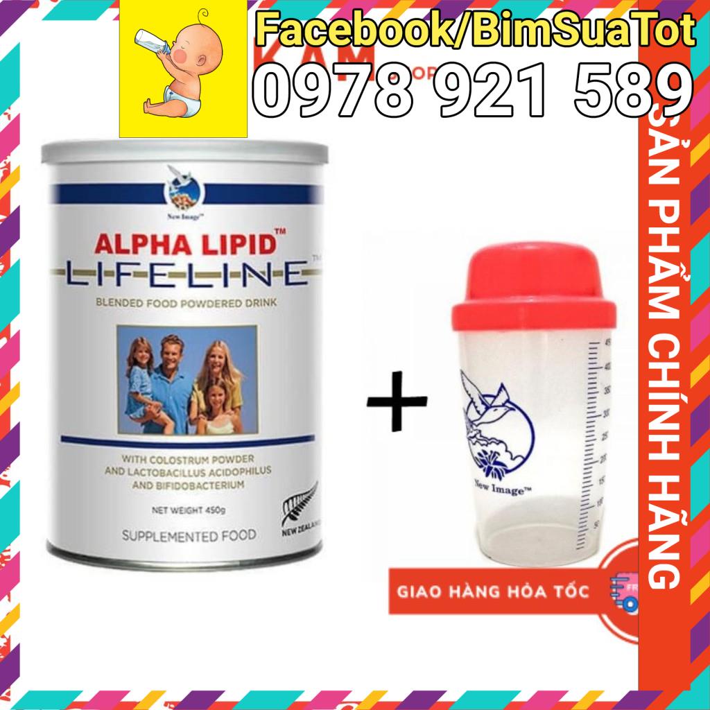 (Date mới) Sữa Non Alpha Lipid 450gTẶNG KÈM LON PHA SỮA]