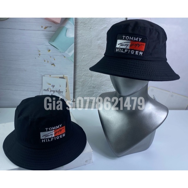 mũ bucket - nón bo tai bèo 2 lớp 1 mặt thêu đủ chữ thời trang