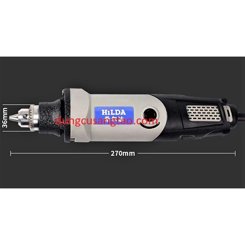 Máy đa năng Hilda 400W / Máy khoan cầm tay mini / Máy điêu khắc
