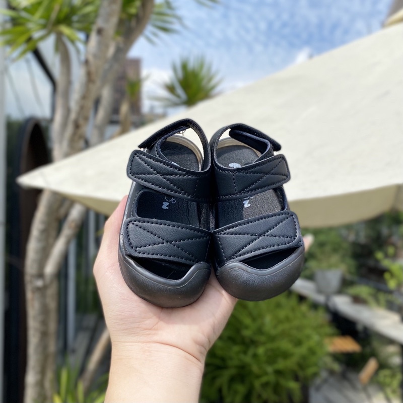 Dép Sandal Tập Đi Cho Bé Trai Từ 1 - 4 Tuổi Quai Dán Ngang Đế Mềm Nhẹ Êm Chân (Dép 601)