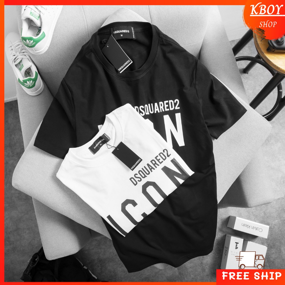 Áo Thun Nam Tay Ngắn Kboy Shop Áo phông cổ tròn 100% Cotton dáng ôm phối cực cá tính - V104 | BigBuy360 - bigbuy360.vn