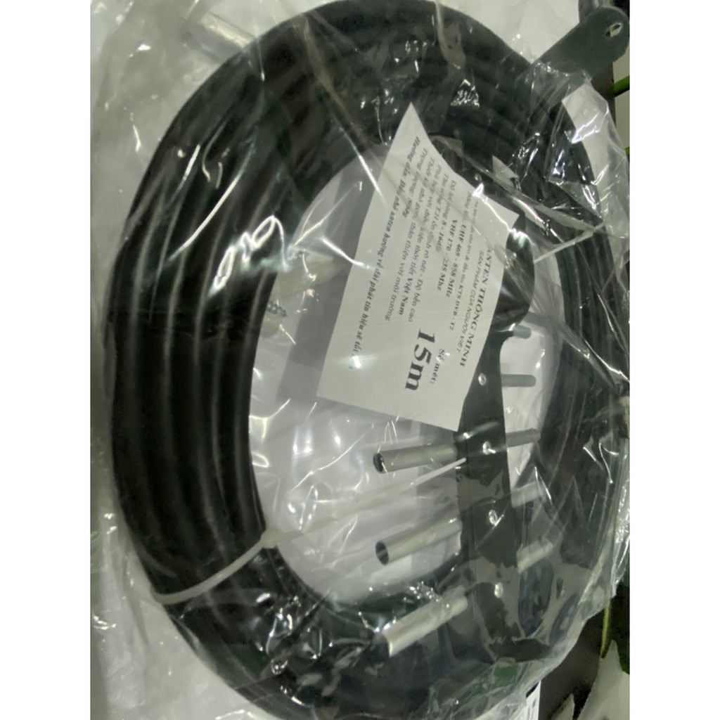 ĂNG TEN TIVI THU SÓNG DVB T2 KÈM DÂY 15M- LOẠI TỐT