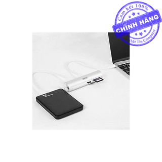 Bộ Chia 3 Cổng Type-C USB 3.0 + 2 Khe Cắm Thẻ SD/MicroSD Unitek Y3094