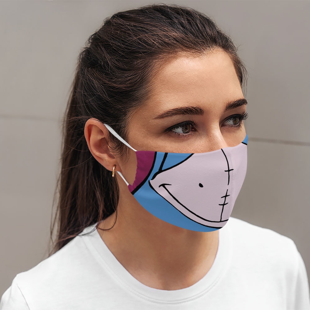 Khẩu trang thú cưng hoạt hình vui nhộn dễ thương cho bé trẻ em Disney CARTWELL bảo vệ toàn diện không đau tai dày 2 lớp