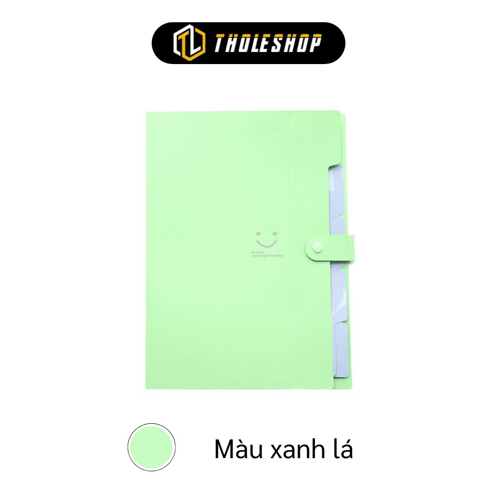 Tập đựng tài liệu  GIÁ VỐN  Túi đựng giấy A4 hình mặt cười, được làm từ chất liệu nhựa PP bền đẹp 9066