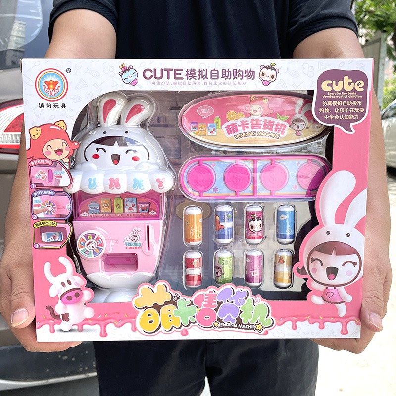 Máy bán hàng tự động MITOLO máy bán nước mini , đồ chơi cho bé gái W03