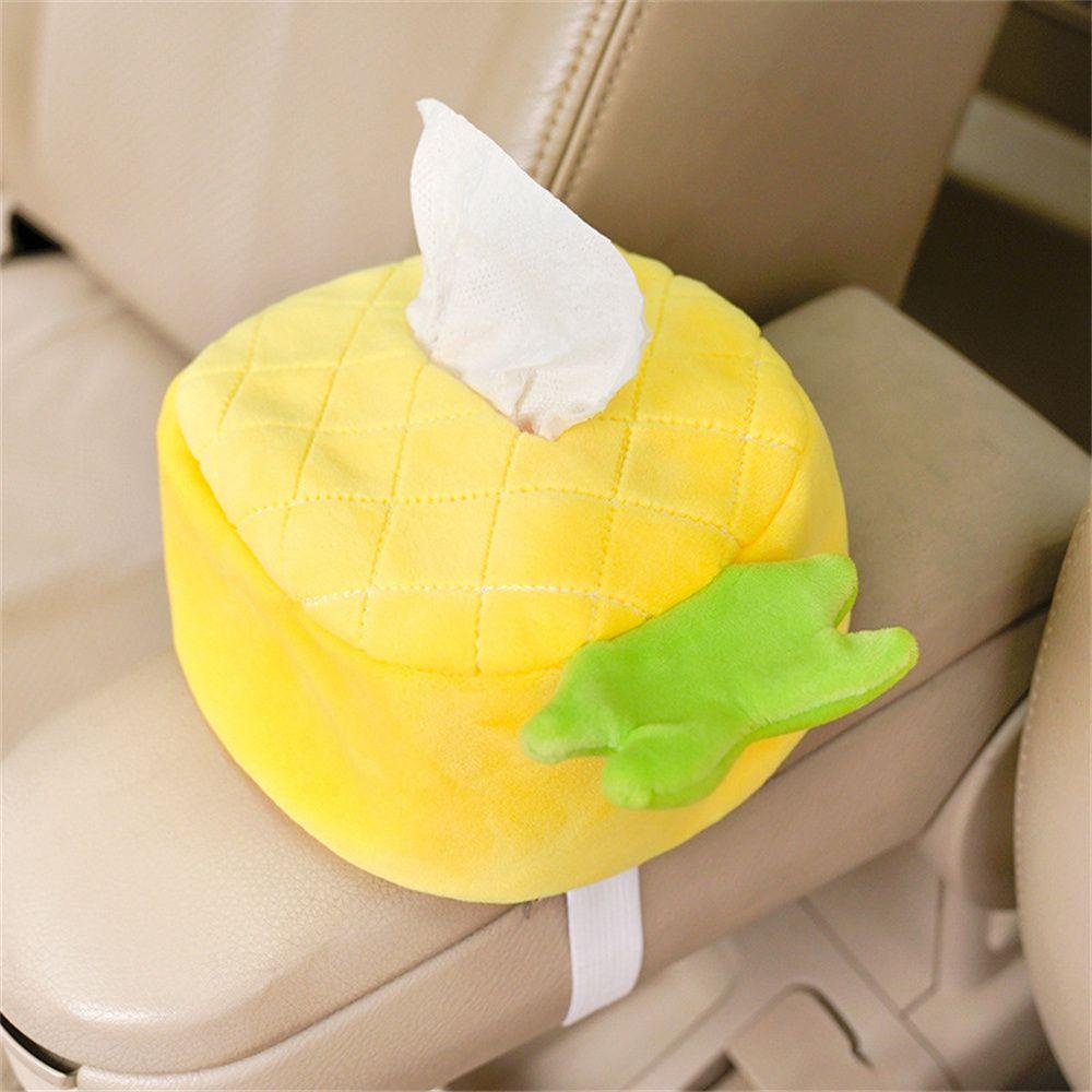 Hộp Đựng Khăn Giấy Hình Dưa Hấu Dễ Thương Sáng Tạo Cho Xe Hơi
