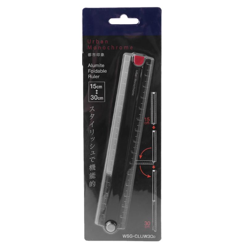 Thước Gấp Đơn Giản 15cm - 30cm Tiện Dụng Cho Học Vẽ