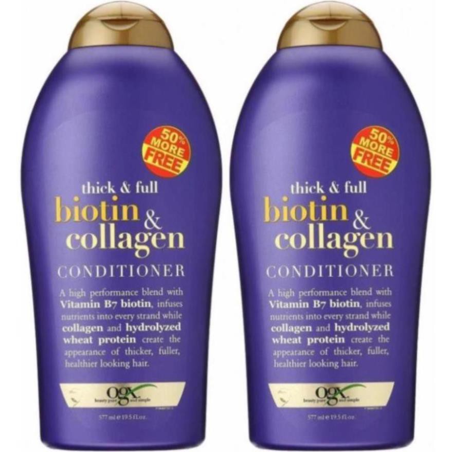 DẦU GỘI ORGANIX THICK AND FULL BIOTIN AND COLLAGEN SHAMPOO