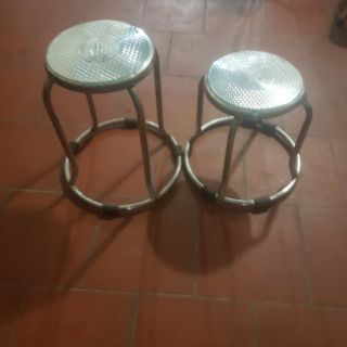 Ghế đôn inox cao 35cm