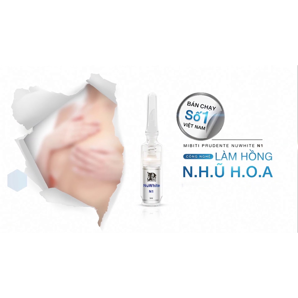 Kem Làm Hồng Nhũ Hoa Nuwhite N1 Mibiti Prudente 5ml
