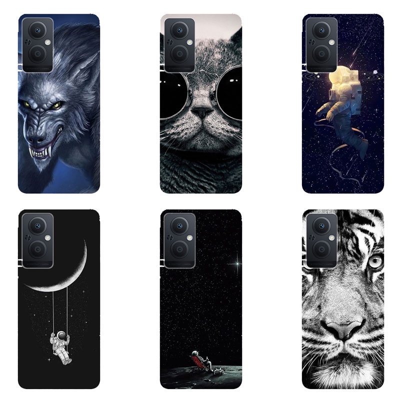 Ốp  lưng Điện Thoại  OPPO Reno7 Z 5G OPPO Reno 8z 5G Oppo Reno 7 5G TPU Dẻo In Họa Tiết Độc Đáo
