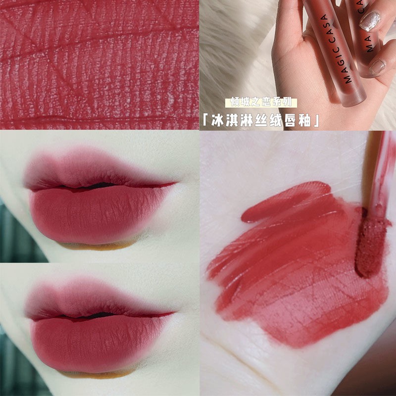 Son Kem Lì Magic Casa Fluffy Lip Glaze Siêu Xinh Chất Mềm Và Mịn Môi Tiện Dụng Cho Trang Điểm | BigBuy360 - bigbuy360.vn