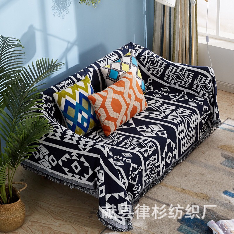 Chăn phủ sofa theo phong cách Châu Âu