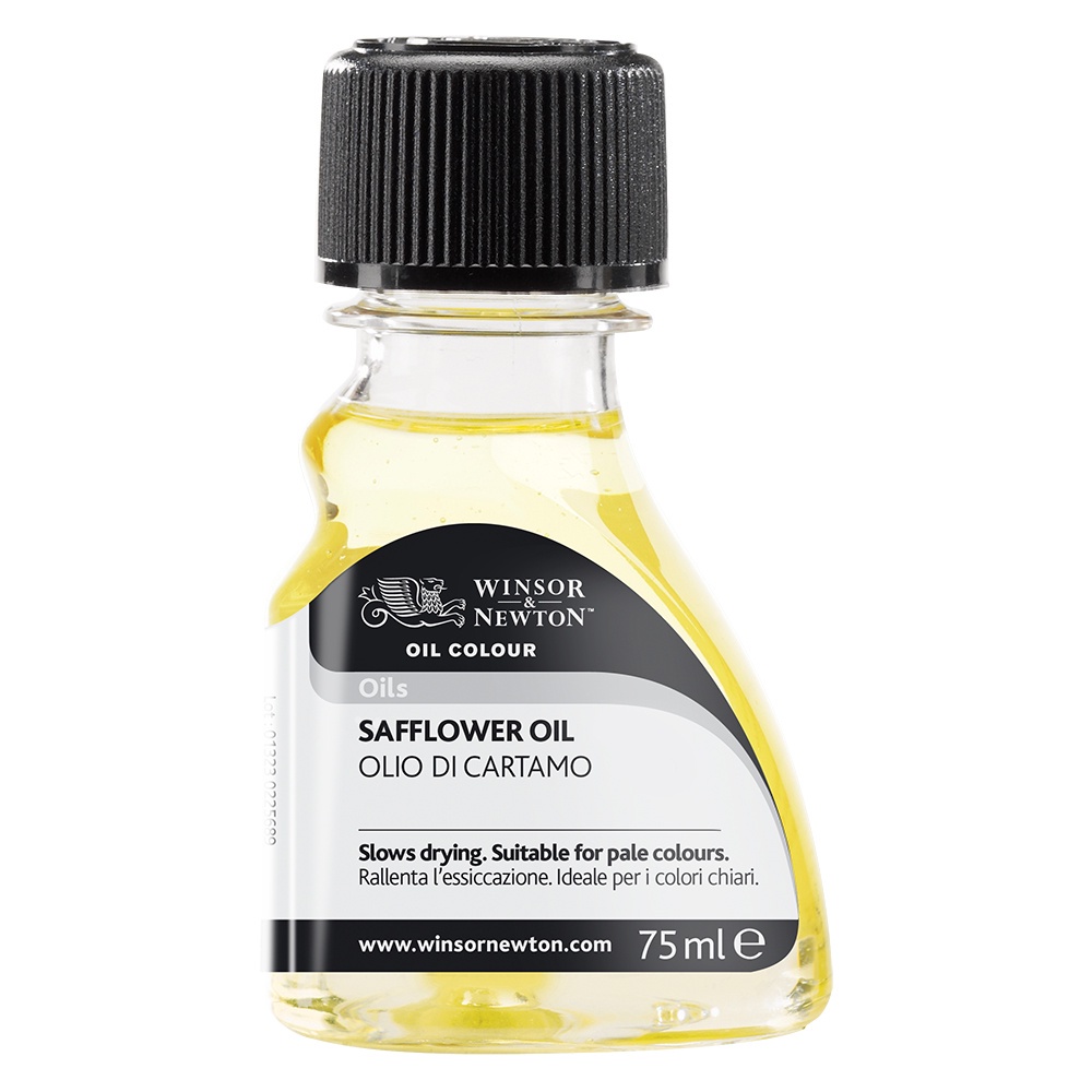 Dầu cây rum (Safflower Oil) Winsor & Newton chai 75ml dùng pha sơn dầu