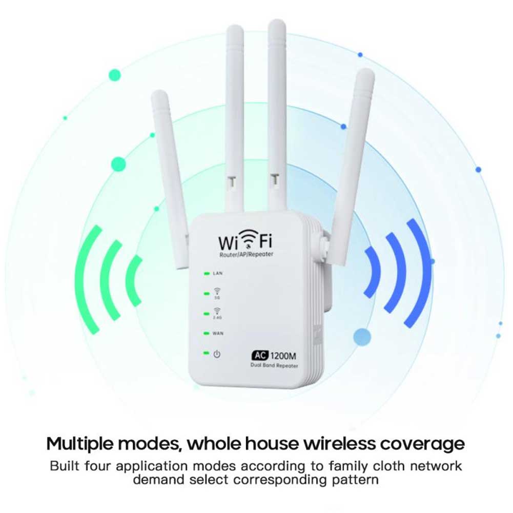 Bộ lặp WiFi không dây 2.4G Bộ khuếch đại tín hiệu 301Mbps Bộ khuếch đại tăng cường dải sóng WiFi Bộ định tuyến cổng | BigBuy360 - bigbuy360.vn