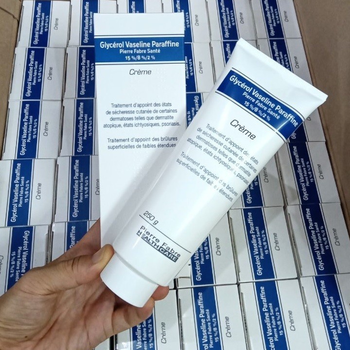 [DATE MỚI] Kem nẻ Pháp, nẻ chàm Glyxerol Vaseline Paraffine 250g