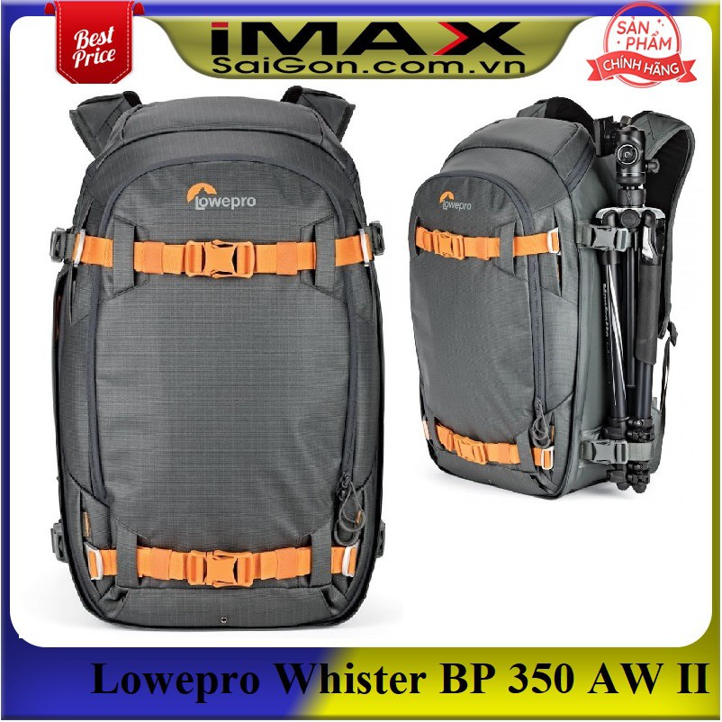 Balo máy ảnh Lowepro Whistler BP 350 AW II, Chính hãng Hoằng Quân