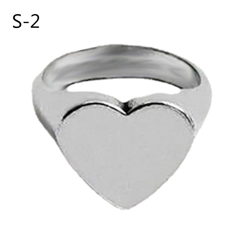 Nhẫn Hình Trái Tim Màu Sắc Cổ Điển Dành Cho Nữ