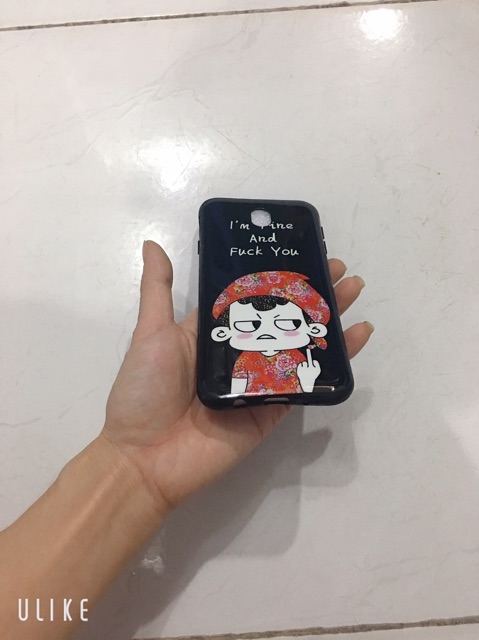 Ốp lưng J7 Pro,J7pro cô gái chùm khăn