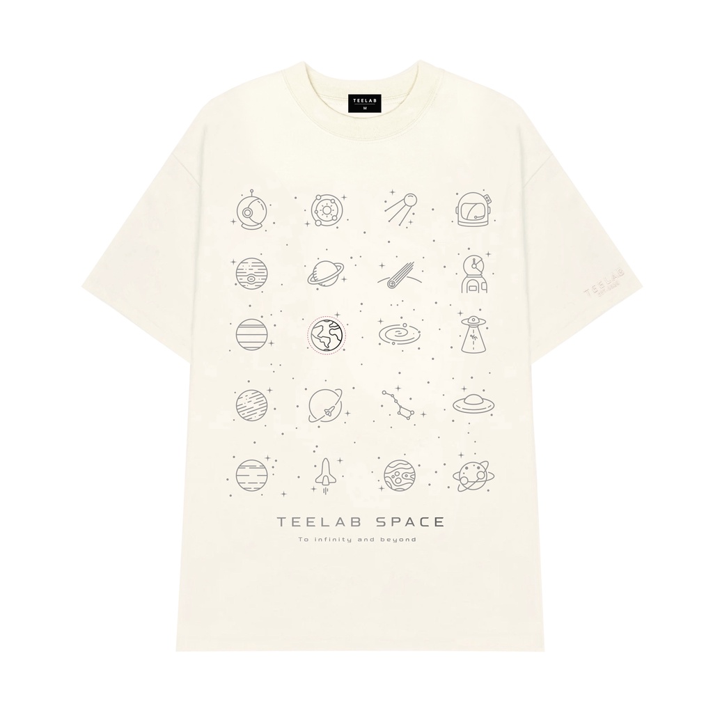 Áo Thun Teelab Local Brand Unisex Space Program: to Infinity and Beyond / Kem TS141