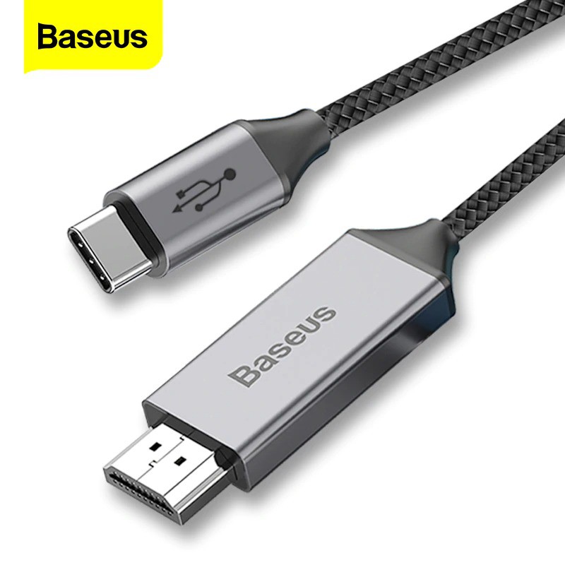 Cáp chuyển USB Type C sang HDMI Baseus Thunderbolt 3 chất lượng Video 4K - TopLink