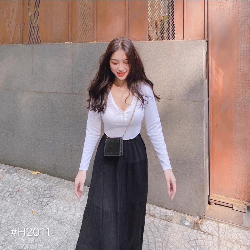 Chân váy dài trơn - 22.Lystore | BigBuy360 - bigbuy360.vn