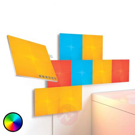 Nanoleaf Canvas (Smart Kit 9 miếng) - Đèn màu cảm ứng thông minh hình vuông