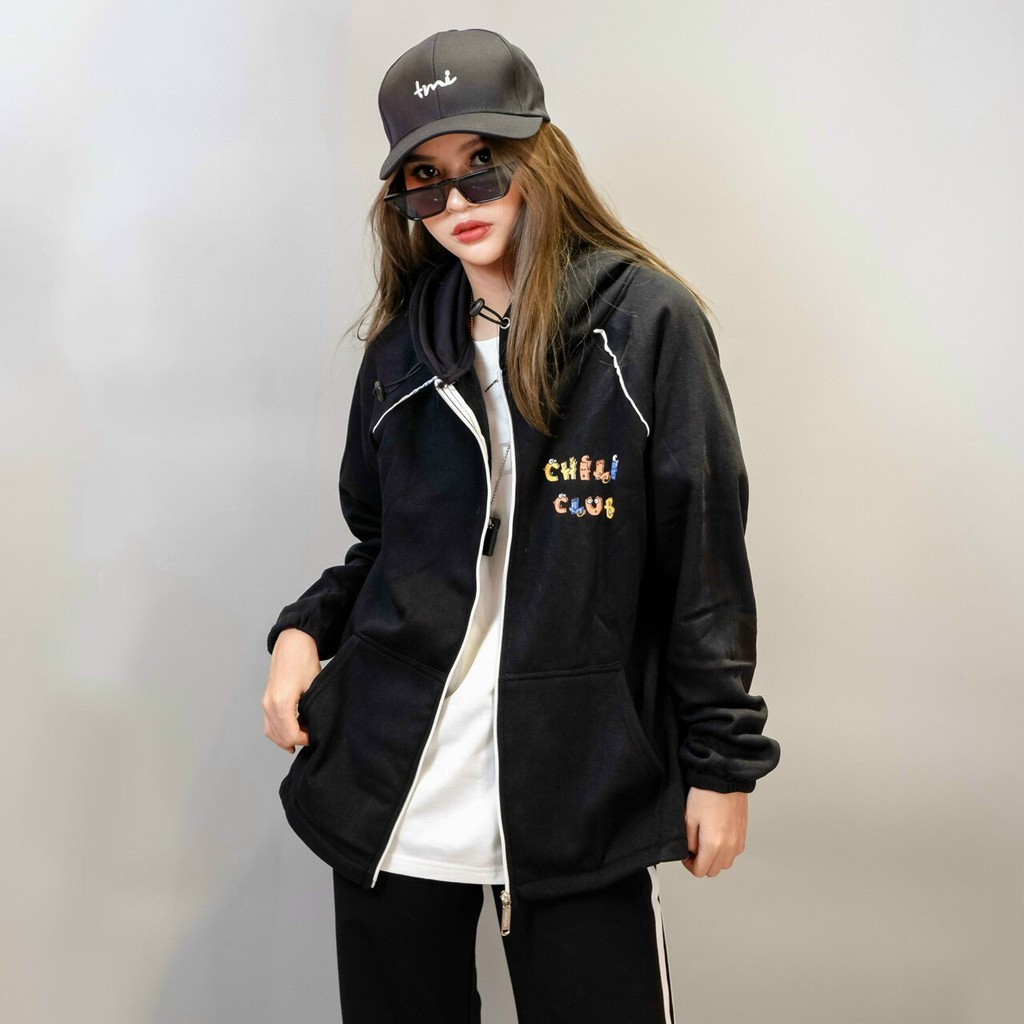 ÁO KHOAC NỈ HOODIES DÂY KÉO CỰC CHẤT DÀNH CHO CÁC BẠN TRẺ