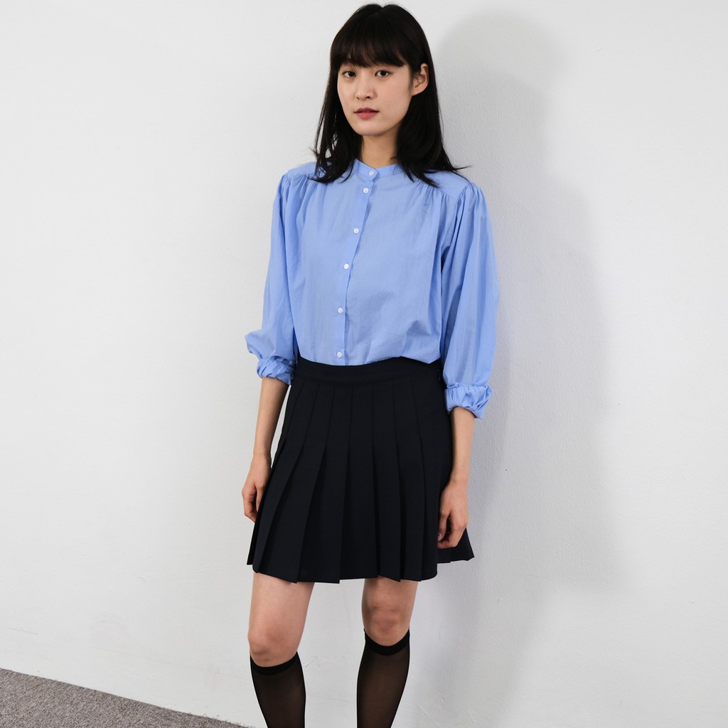Pleated mini school skirt - chân váy xếp li Hàn Quốc