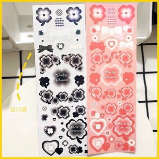 Sticker hoa cỏ _hình dán trang trí card