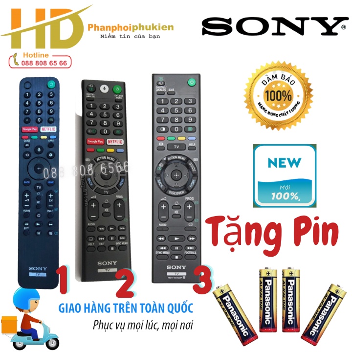 Remote tivi sony giọng nói RMF-TX500P - Điều khiển tivi giọng nói sony BẢO HÀNH 1 ĐỔI 1