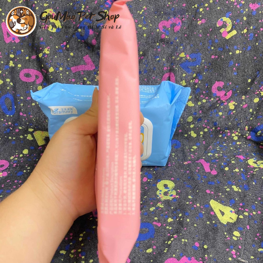 Khăn ướt đa năng borammy dành cho chó mèo - Goumao Pet