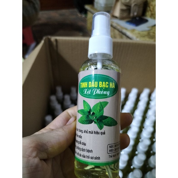 Tinh dầu bạc hà chai xịt 100ml